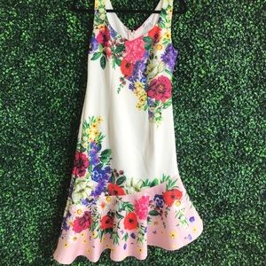 Venus floral dress